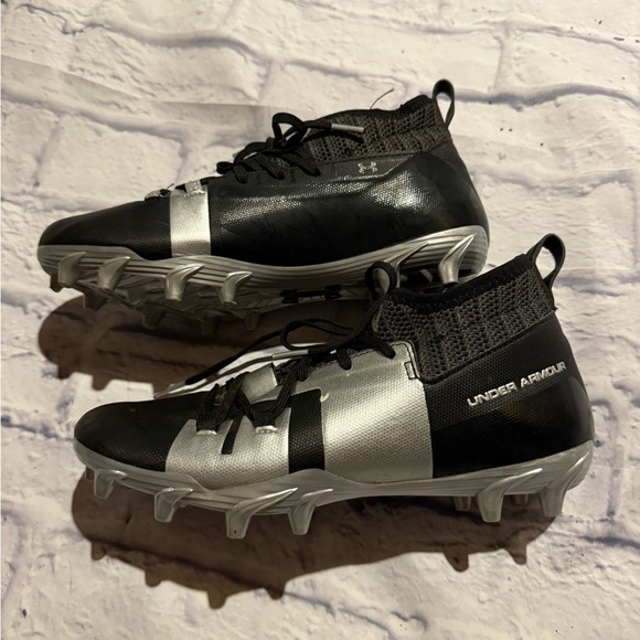 Under Armour Other - Under Armour Black and Gray Cleats